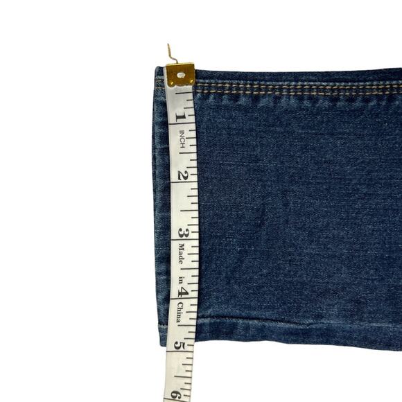 Bullhead Jeans High Rise Skinniest Dark Wash‎ Blue Denim Pants Women's 3 Juniors - Picture 7 of 11